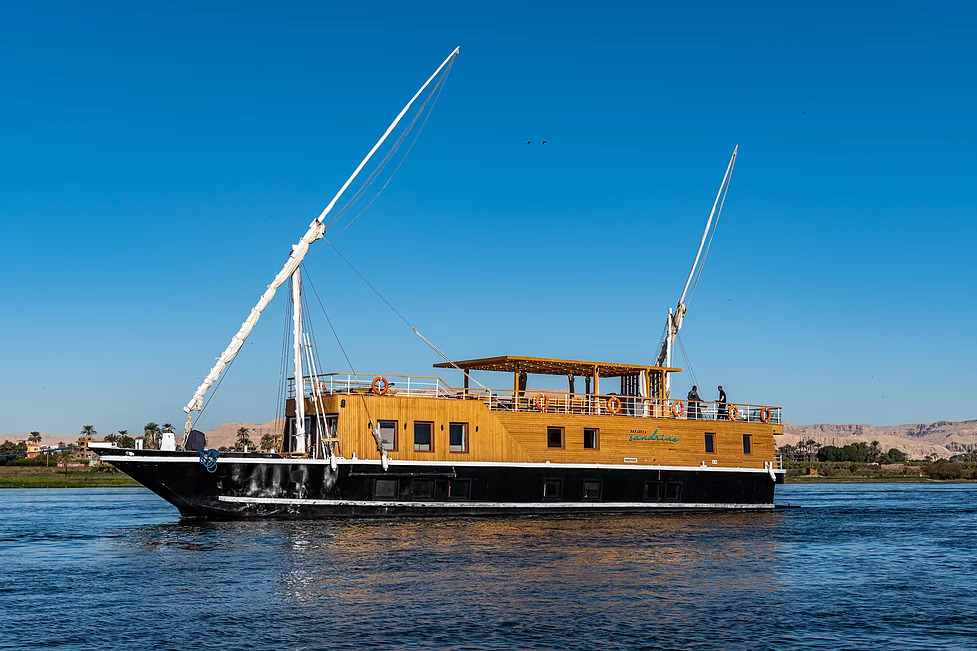 8 Tage Luxus Nilkreuzfahrt mit der Sandrine Dahabeya von Luxor nach Assuan